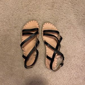 Franco Sarto - Black Strappy Sandal